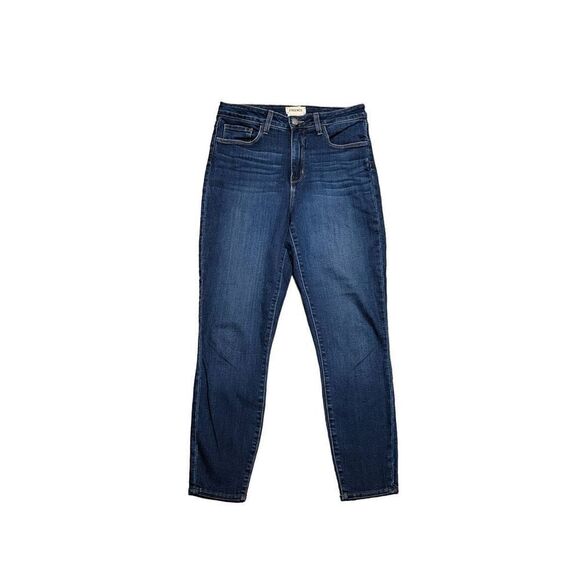 FRAME Margot High Rise Skinny Jeans Stretch Cotton Blue Women's 27 - Picture 1 of 4